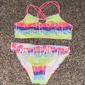 Kids Rainbow Bikini set
